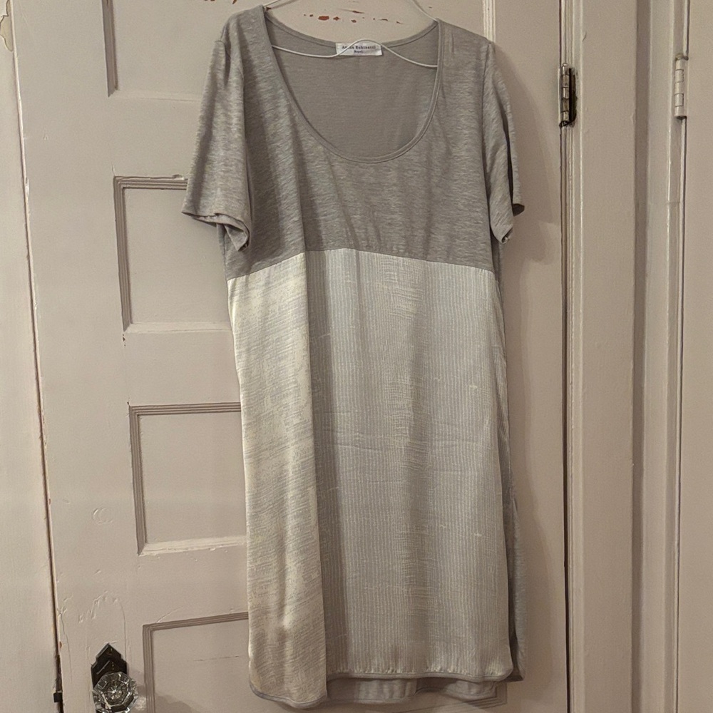 Luxurious Linen and Silk Dress